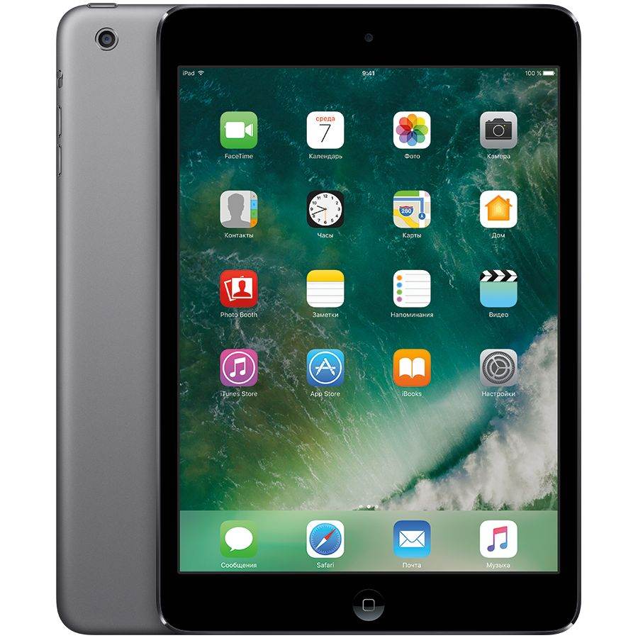 iPad mini 2, 64 ГБ, Wi-Fi, Серый космос ME278 б/у - Фото 0