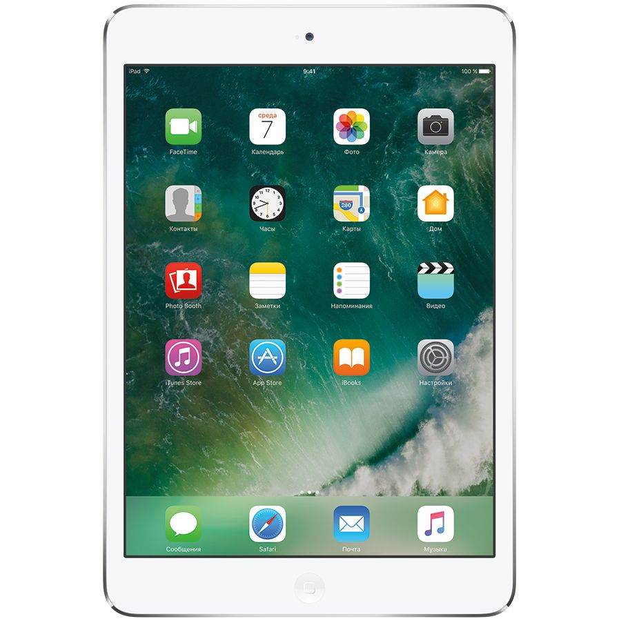 iPad mini 2, 16 ГБ, Wi-Fi, Серебристый ME279 б/у - Фото 1