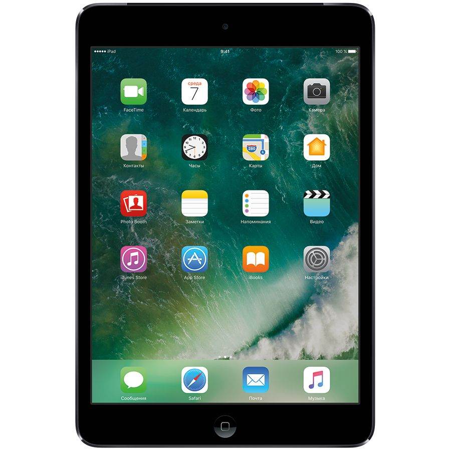 iPad mini 2, 128 ГБ, Wi-Fi+4G, Серый космос ME836 б/у - Фото 1