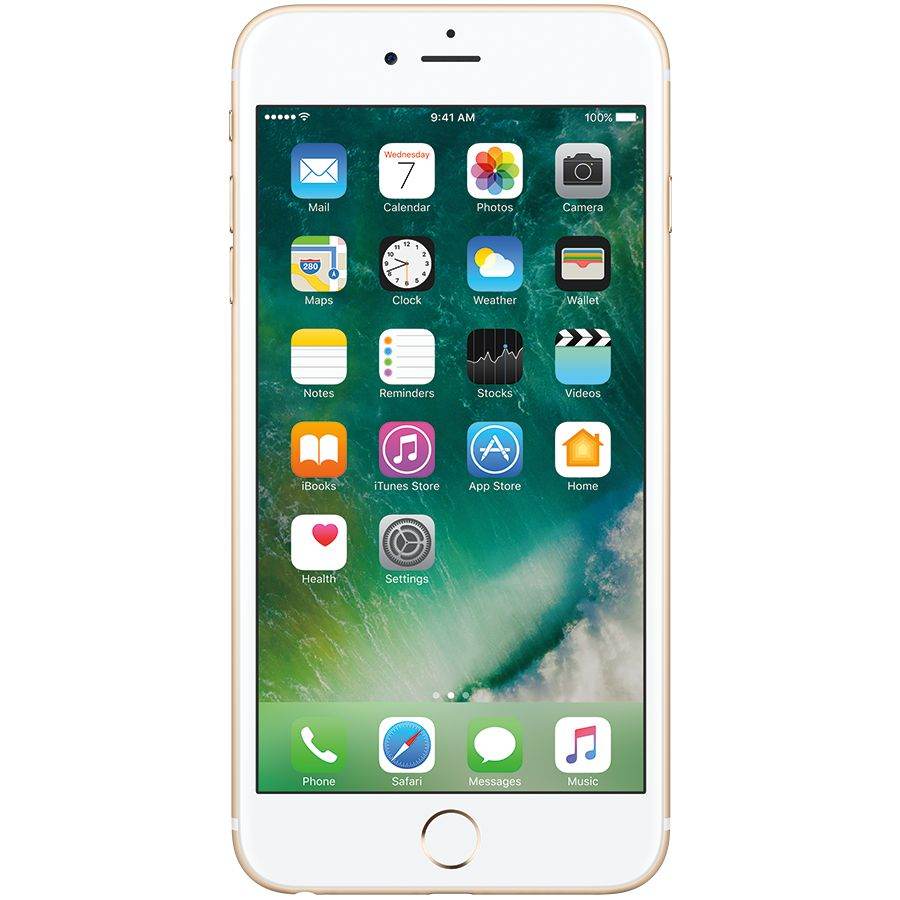 Apple iPhone 6 Plus 64 ГБ Золотой MGAK2 б/у - Фото 1