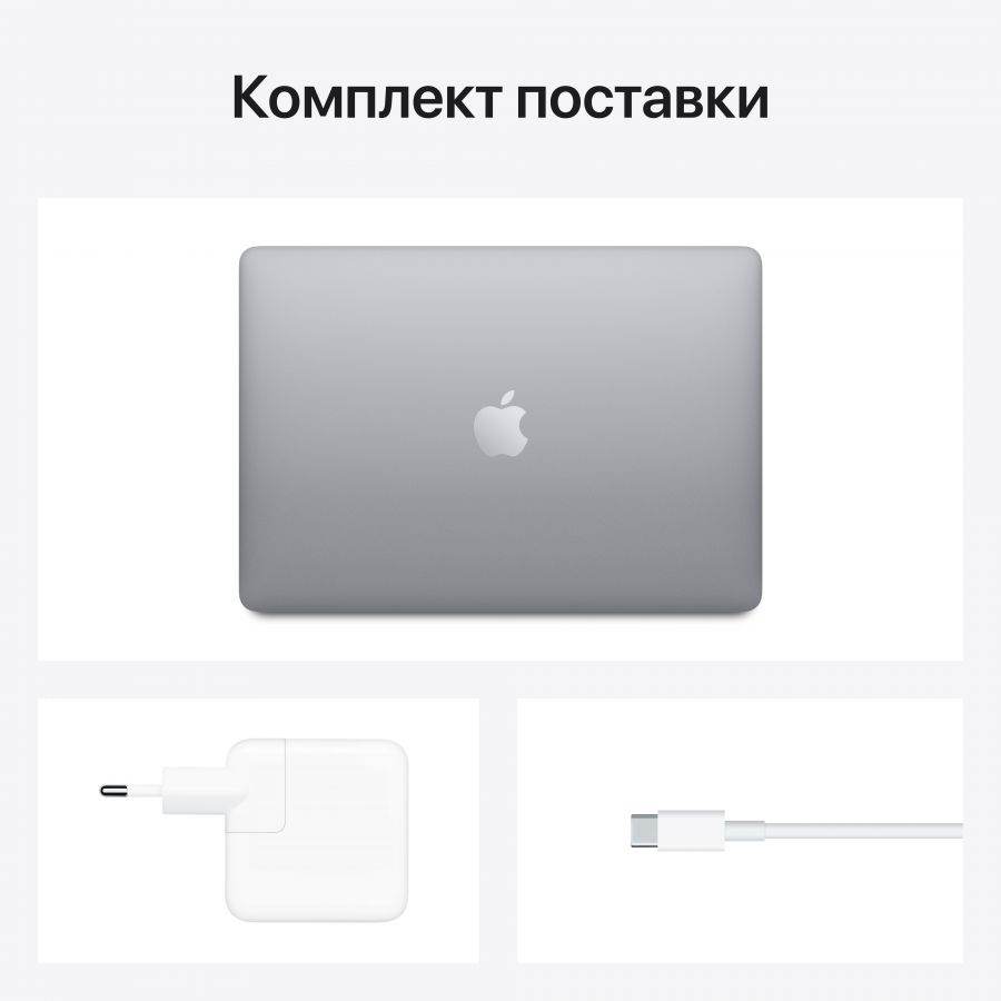 MacBook Air 13"  Apple M1, 8 ГБ, 256 ГБ, Серый космос MGN63 б/у - Фото 6