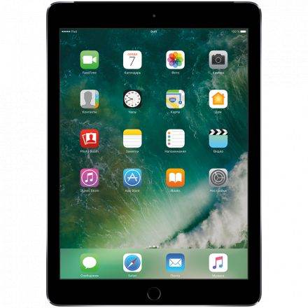 iPad Air 2, 128 ГБ, Wi-Fi+4G, Серый космос MGWL2 б/у - Фото 1