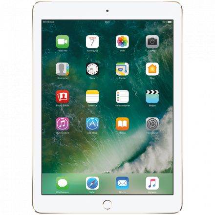iPad Air 2, 64 ГБ, Wi-Fi+4G, Золотой MH172 б/у - Фото 1