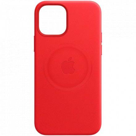 Чехол Apple Leather Case with MagSafe с MagSafe для iPhone 12/12 Pro MHKD3 б/у - Фото 4
