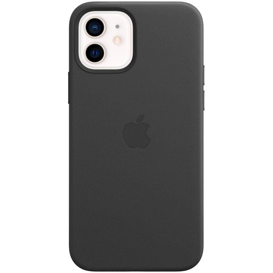 Чехол Apple Leather Case с MagSafe для iPhone 12/12 Pro MHKG3 б/у - Фото 0