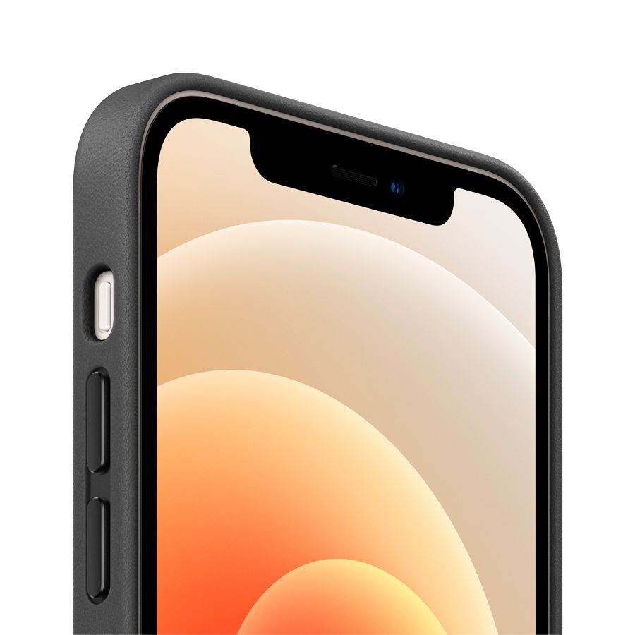 Чехол Apple Leather Case с MagSafe для iPhone 12/12 Pro MHKG3 б/у - Фото 1