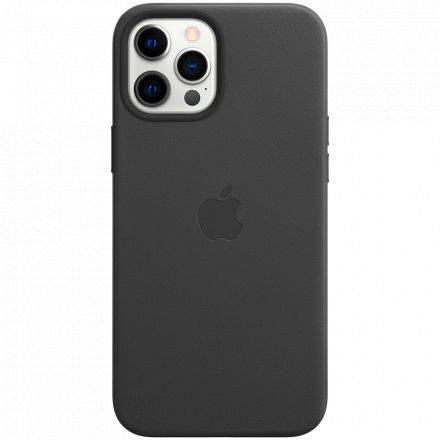 Чехол Apple Leather Case с MagSafe для iPhone 12 Pro Max