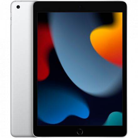 iPad 10.2 (9 Gen), 64 ГБ, Wi-Fi, Серебристый