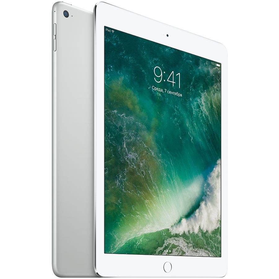 

iPad Air 2, 32 ГБ, Wi-Fi, Серебристый