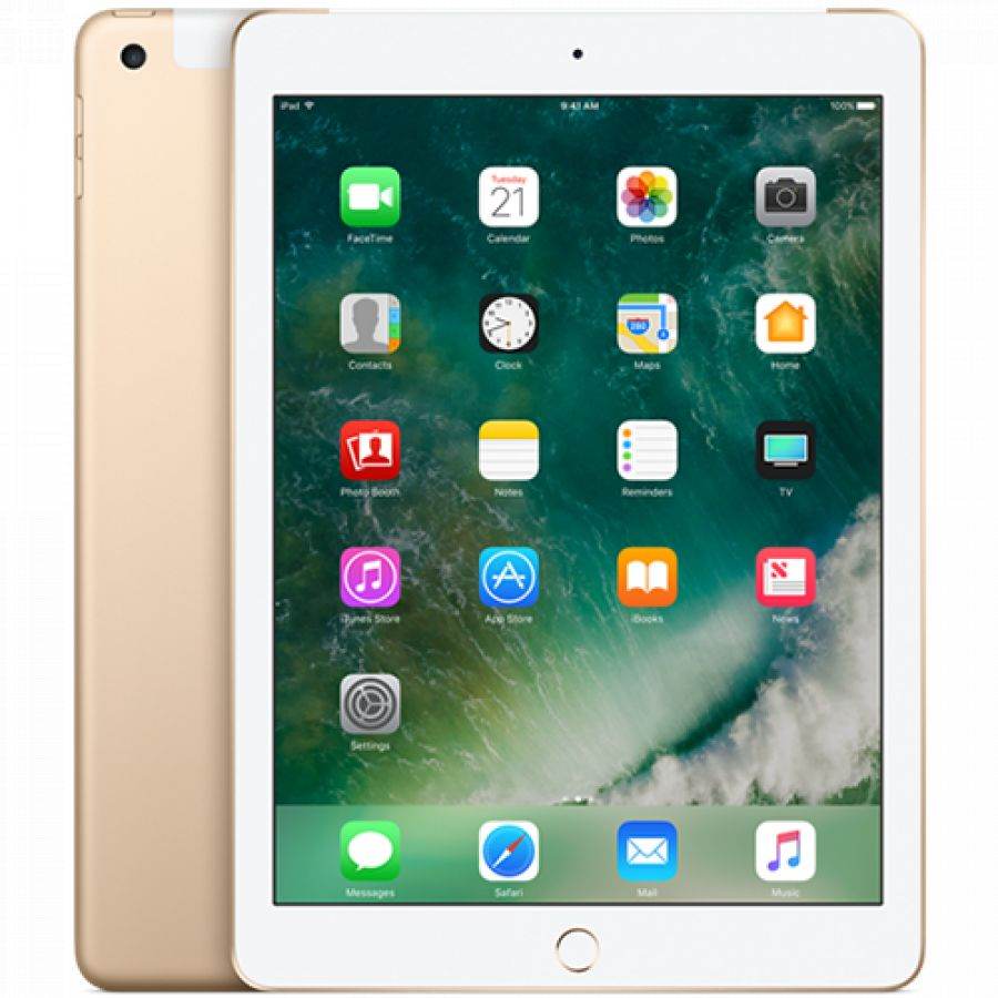 

iPad 2017, 32 ГБ, Wi-Fi+4G, Золотой