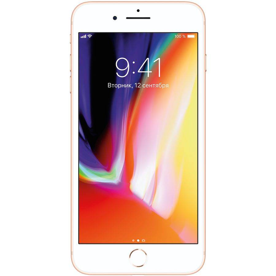 Apple iPhone 8 Plus 64 ГБ Золотой MQ8N2 б/у - Фото 1