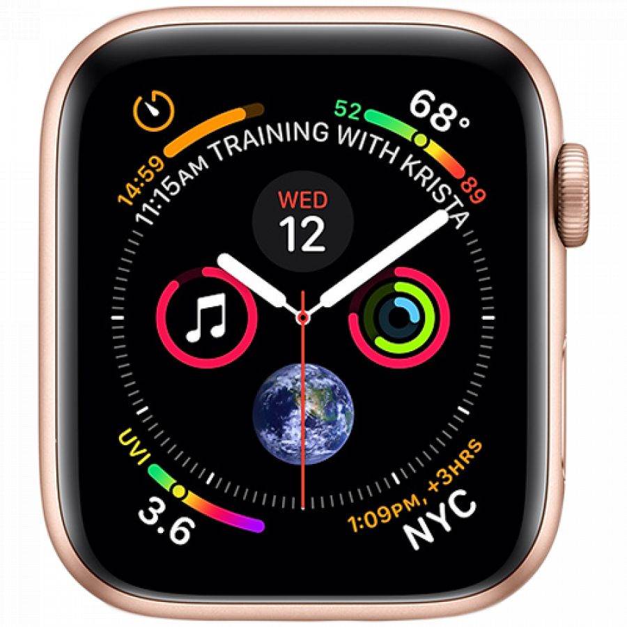 

Apple Watch Series 4 GPS, 44мм, Золотой