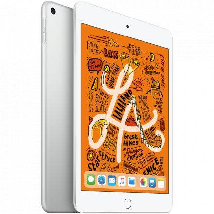 iPad mini 5, 64 ГБ, Wi-Fi, Серебристый