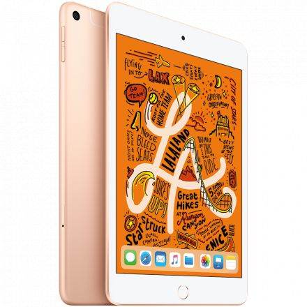 iPad mini 5, 64 ГБ, Wi-Fi+4G, Золотой