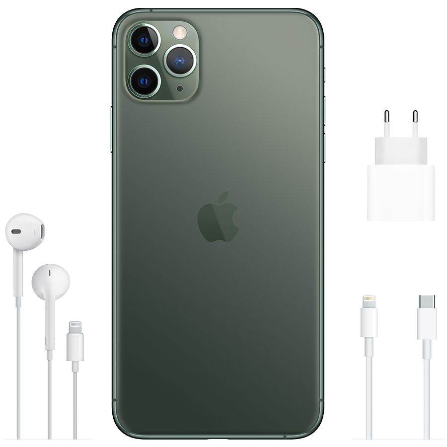 Apple iPhone 11 Pro Max 64 ГБ Тёмно-зелёный MWHH2 б/у - Фото 3