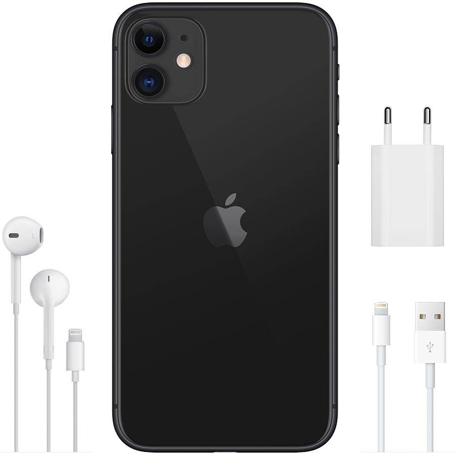 Apple iPhone 11 128 ГБ Чёрный MWM02 б/у - Фото 5