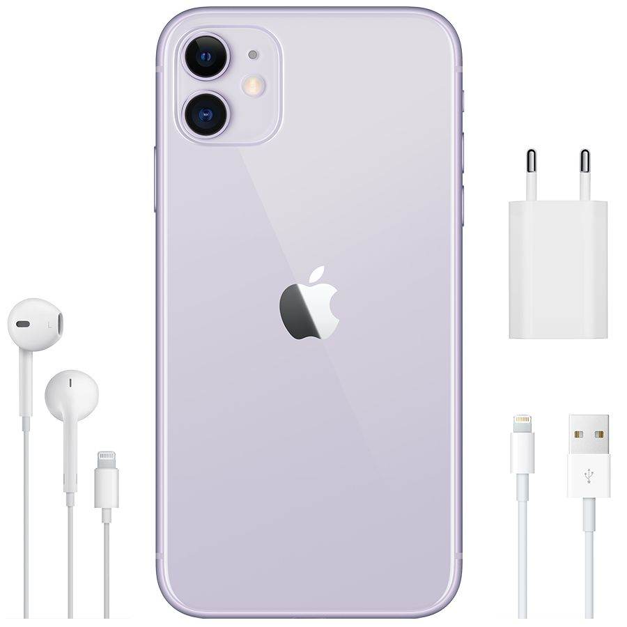 Apple iPhone 11 128 ГБ Фиолетовый MWM52 б/у - Фото 5