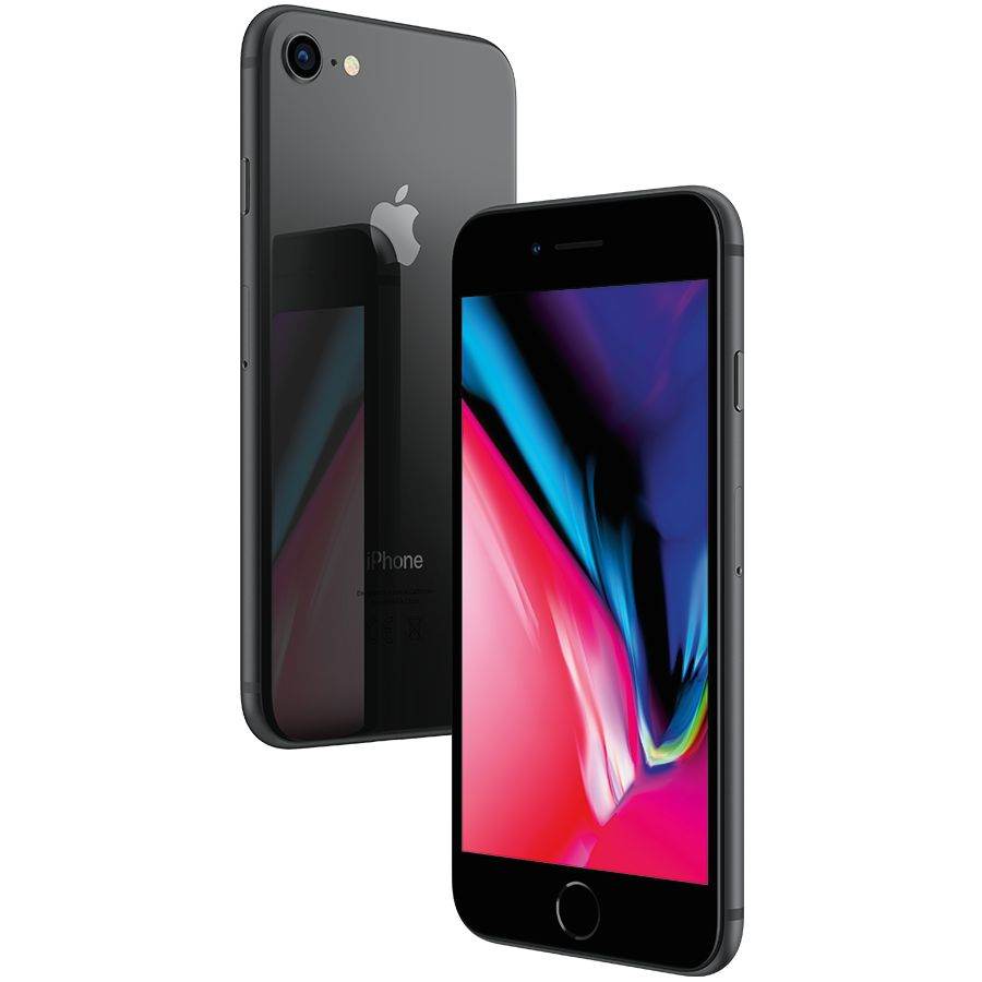 Apple iPhone 8 128 ГБ Серый космос MX162 б/у - Фото 0