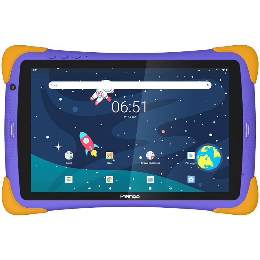 

PRESTIGIO SmartKids Pro (10.1'',32 ГБ,Android 11.0,Micro SD, Violet/Yellow