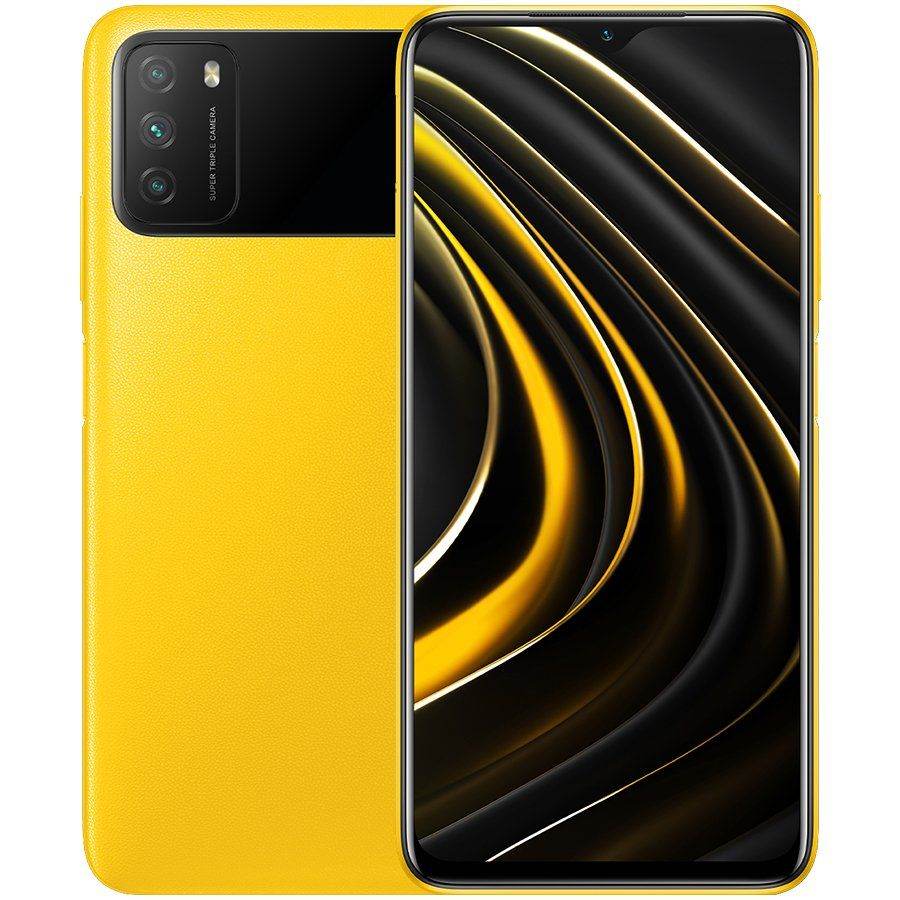 

Xiaomi Poco M3 64 ГБ POCO Yellow