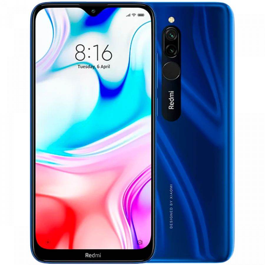 

Xiaomi Redmi 8 64 ГБ Sapphire Blue