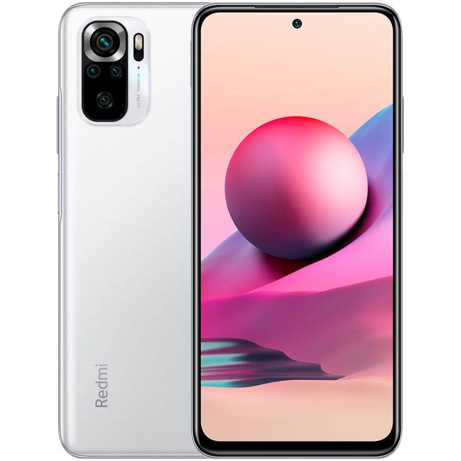 

Xiaomi Redmi Note 10S 128 ГБ Pebble White