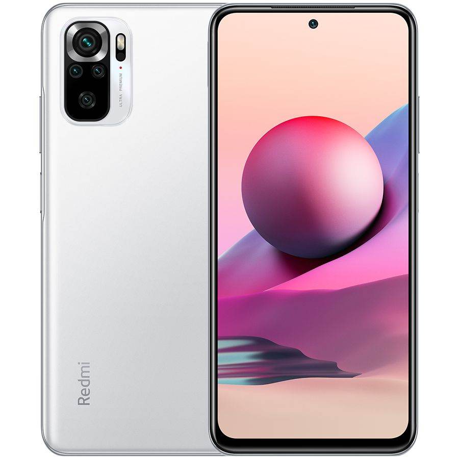 

Xiaomi Redmi Note 10S 128 ГБ Pebble White