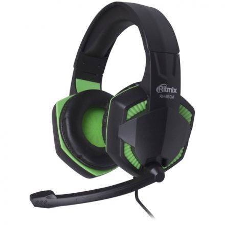 Headset RITMIX  Black/Green