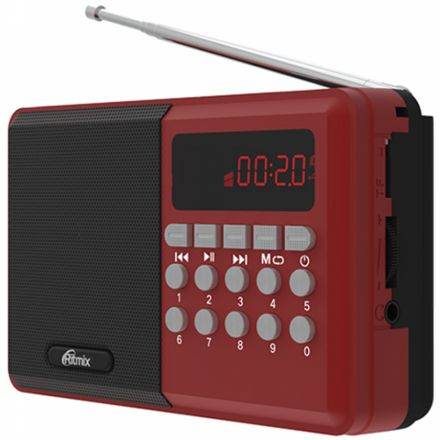 FM Radio RITMIX RPR-002 Красный