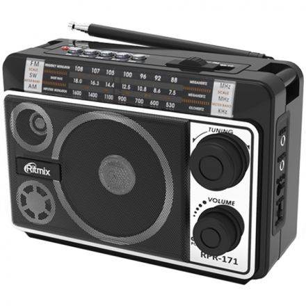 Portable Speaker RITMIX RPR-171 Black