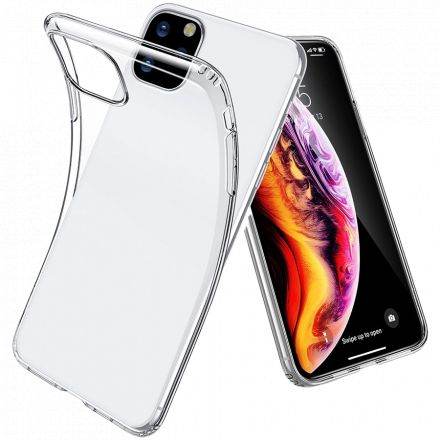 Case INVISIBLE PROTECT Silicone Case  for iPhone 11 Pro Max, Transparent