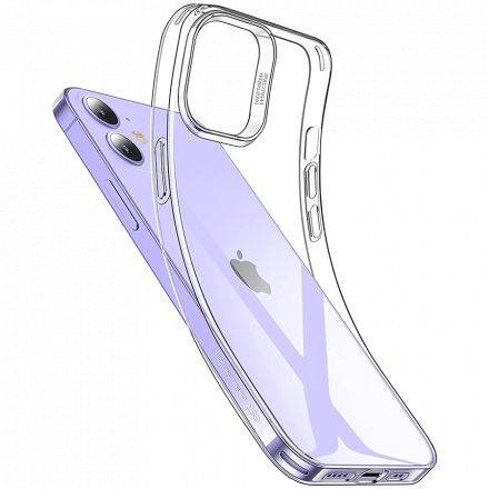 Case INVISIBLE PROTECT Silicone Case  for iPhone 12, Transparent