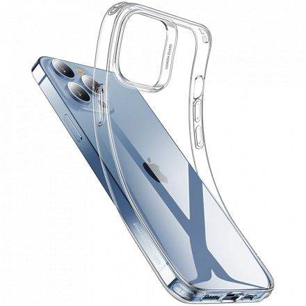 Case INVISIBLE PROTECT Silicone Case  for iPhone 13, Transparent