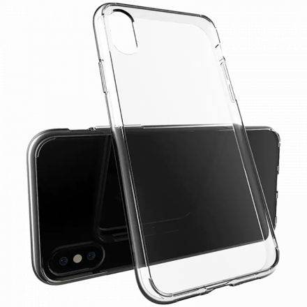 Case INVISIBLE PROTECT Silicone Case  for iPhone X, Transparent