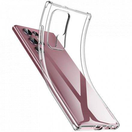Case INVISIBLE PROTECT Silicone Case  for Galaxy A31, Transparent