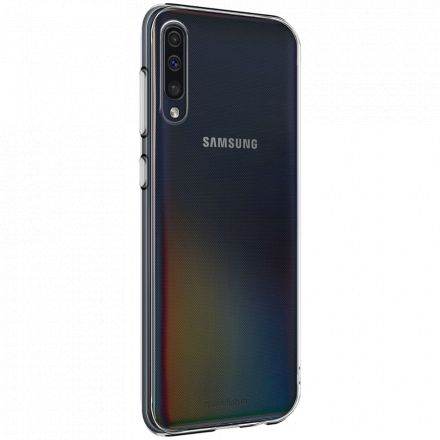 Case INVISIBLE PROTECT Silicone Case  for Galaxy A50, Transparent