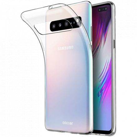 Case INVISIBLE PROTECT Silicone Case  for Galaxy S10, Transparent