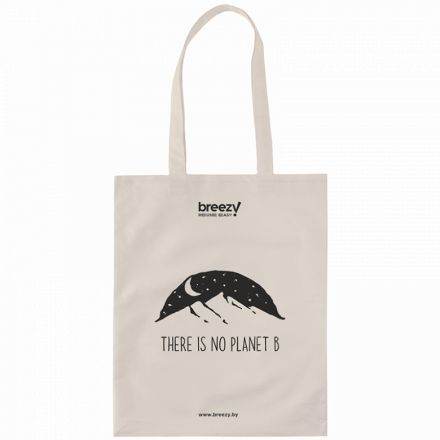Bag BREEZY Shopping bag with logo There Is No Planet B