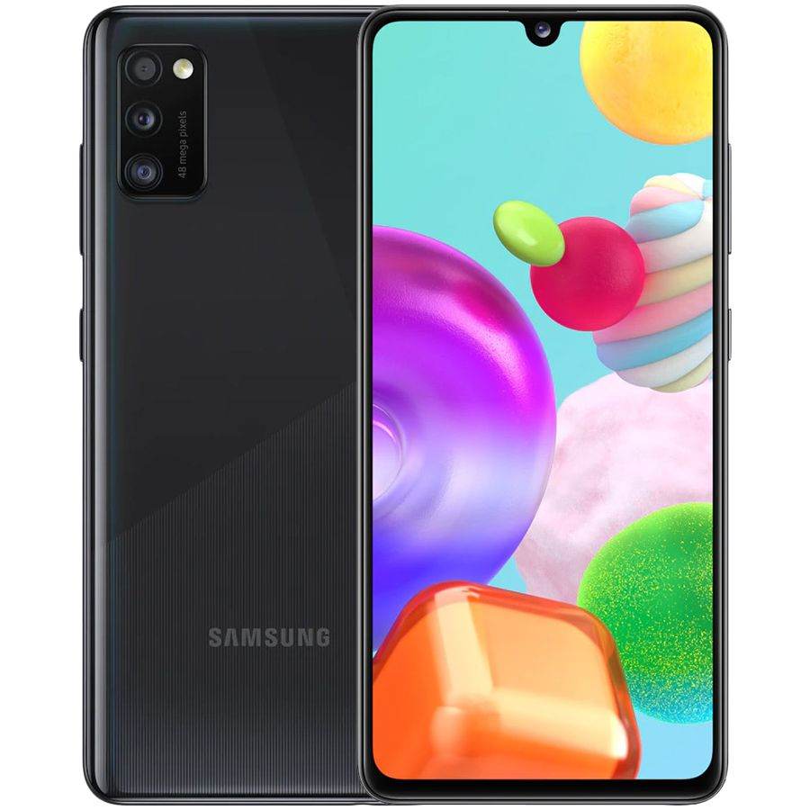 Samsung Galaxy A41 64 ГБ Чёрный SM-A415FZKDSEK б/у - Фото 0