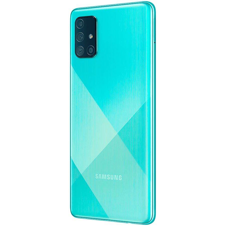 Samsung Galaxy A71 128 ГБ Синий SM-A715FZBUSEK б/у - Фото 1