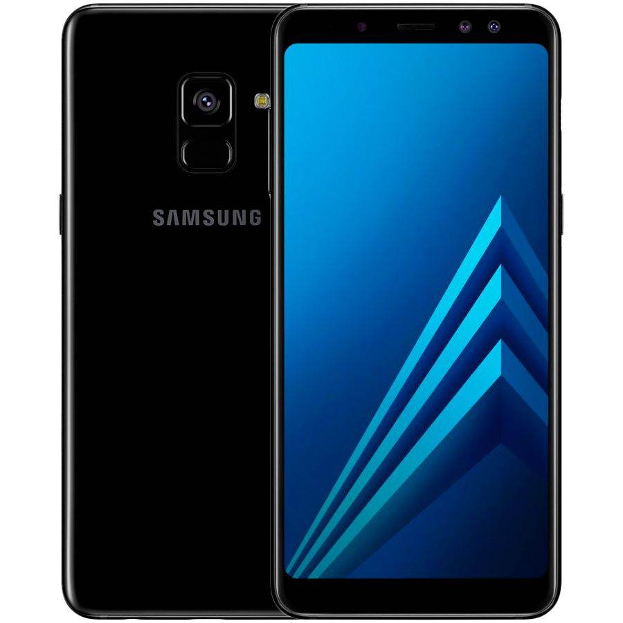 Samsung Galaxy A8+ 2018 32 ГБ Чёрный SM-A730FZKDSEK б/у - Фото 0