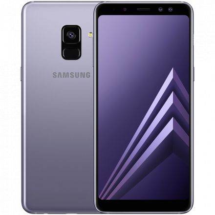 Samsung Galaxy A8+ 2018 32 ГБ Серая орхидея SM-A730FZVDSEK б/у - Фото 0
