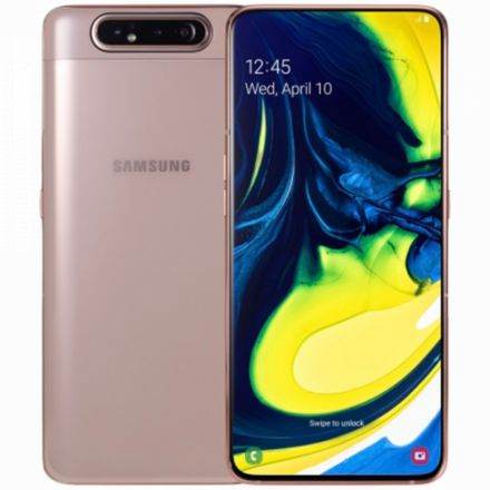 Samsung Galaxy A80 128 ГБ Золотой SM-A805FZDDSEK б/у - Фото 0