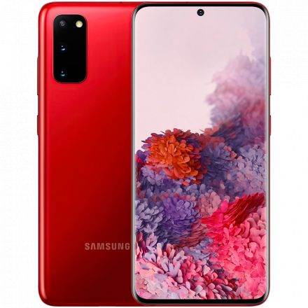 Samsung Galaxy S20 128 ГБ Красный SM-G980FZRDSEK б/у - Фото 0