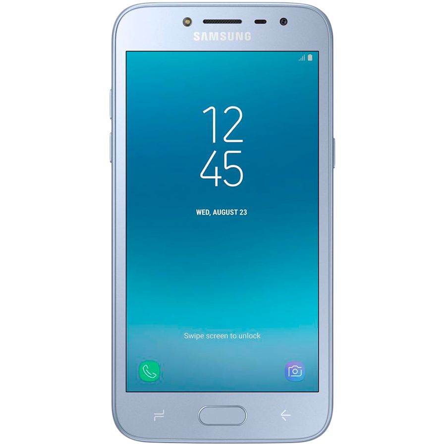 Samsung Galaxy J2 2018 16 ГБ Серебристый SM-J250FZSDSEK б/у - Фото 0