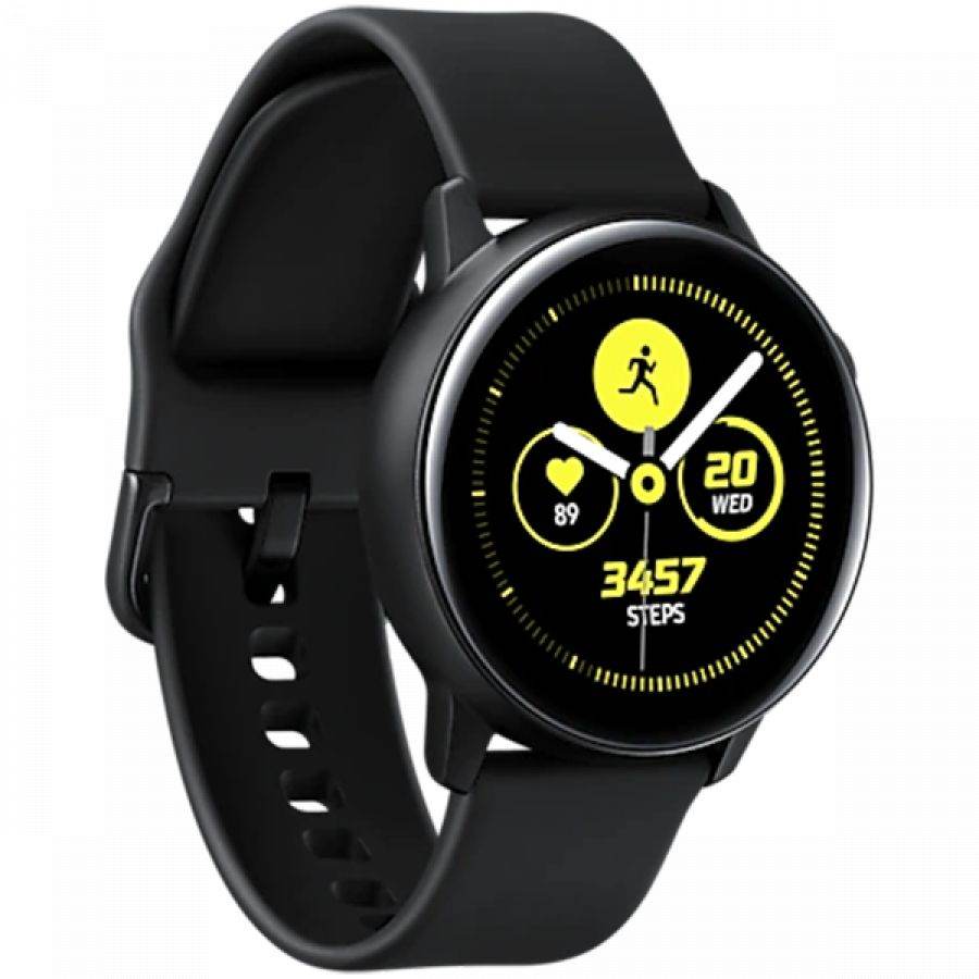 Samsung Galaxy Watch Active (1.10", 360x360, 4 ГБ, Tizen, Bluetooth 4.2) Чёрный SM-R500ZKASEK б/у - Фото 3