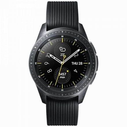Samsung Galaxy Watch 42mm BT (1.20", 360x360, 4 ГБ, Tizen, Bluetooth 4.2) Midnight Black SM-R810ZKDSEK б/у - Фото 0