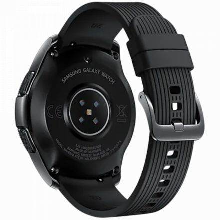 Samsung Galaxy Watch 42mm BT (1.20", 360x360, 4 ГБ, Tizen, Bluetooth 4.2) Midnight Black SM-R810ZKDSEK б/у - Фото 1