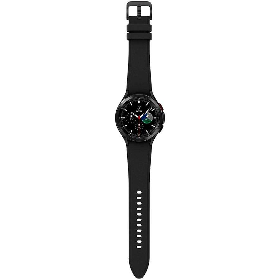 Samsung Galaxy Watch 4 Classic (1.40", 450x450, 16 ГБ, Wear OS, Bluetooth 5.0) ) Чёрный SM-R890ZKASEK б/у - Фото 1