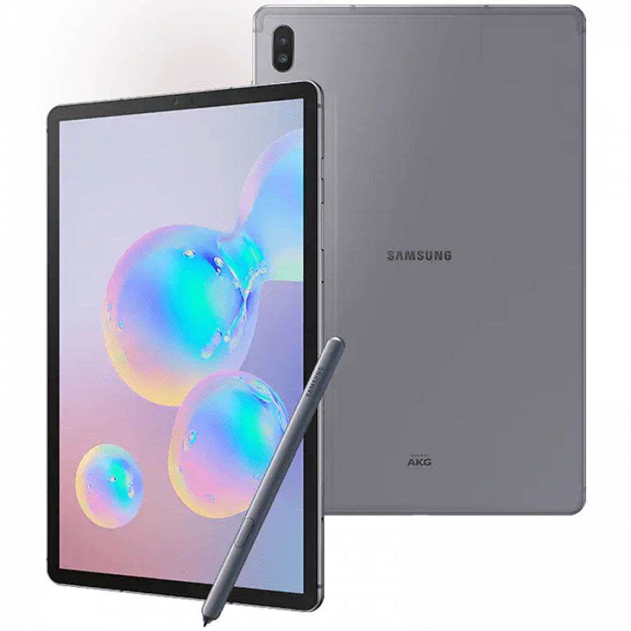Samsung Galaxy Tab S6 (10.5'',2560x1600,128 ГБ,Android,Магнитная поверхность, Mountain Grey SM-T860ZAASEK б/у - Фото 0
